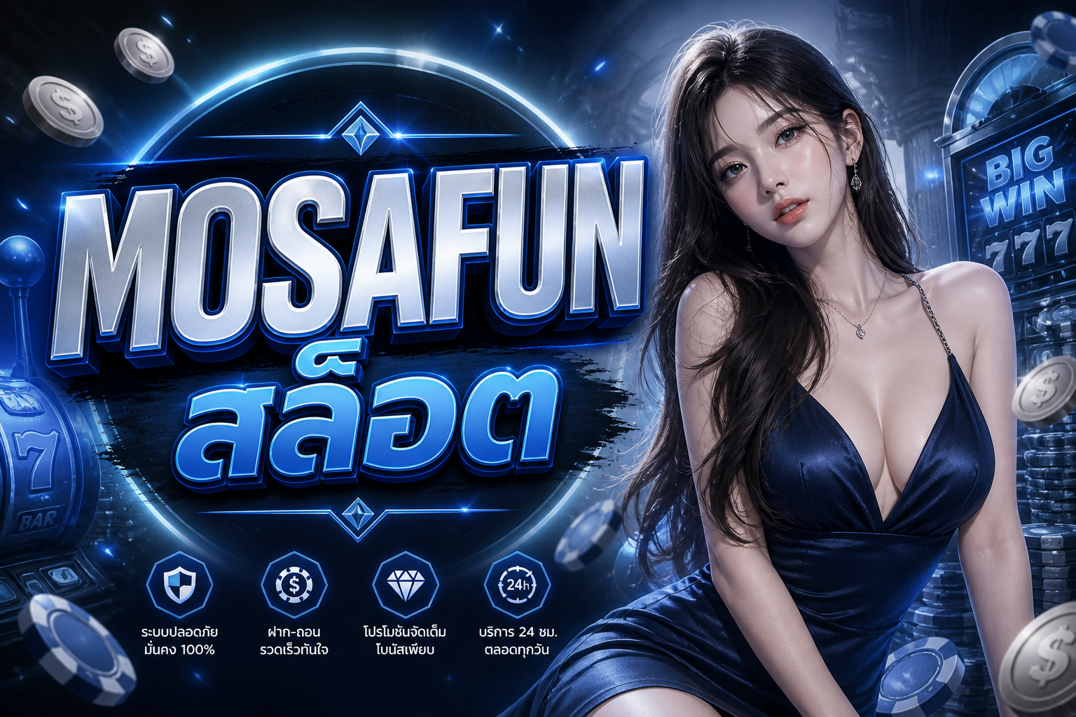 MOSAFUN สล็อต เว็บตรงตัวจริง ระบบออโต้ ลื่นทุกสปิน แตกง่ายปี 2026